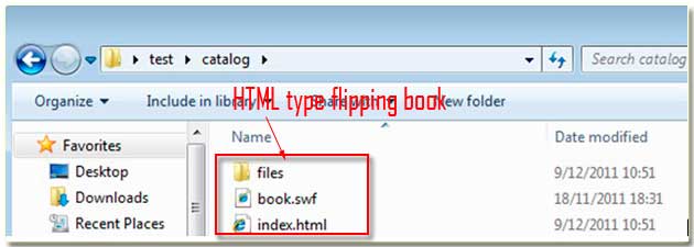 FlipBook Creator professional HTML output type