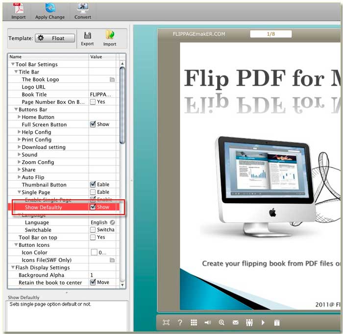 flipbook creator for mac replace pdf page