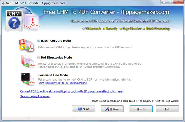 chm to pdf converter free download