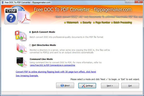 Flippagemaker Doc to PDF