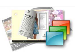 GENTLE theme includes 4 free templates building professional flipping book.